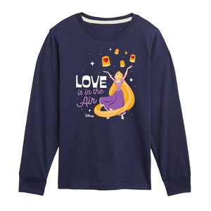 Girls' - Disney Princess - Love is in the Air Long Sleeve Graphic T-Shirt - 1 of 4