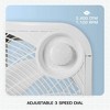 Hurricane 20 Inch Classic Series Floor Box Fan with 3 Efficient Speed Settings - 3 of 4