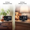 REGALWOVEN Electric Weather Forecast Battery Backup Alarm Clock, 5.9"L x 2.2"W x 4.7"H 1 Pc - 4 of 4