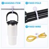 Unique Bargains Elastic Polyester Shock Durable Bungee Cord 30 Pcs - 3 of 3