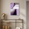 Art Remedy Fashion Fest Amethyst and Earth Combo Retro Abstract Wall Art Framed - 2 of 4