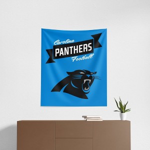 NFL Carolina Panthers Premium Printed Wall Hanging - 1 of 4