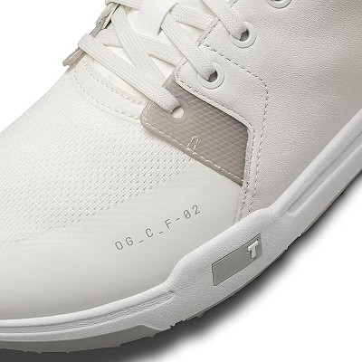 True linkswear Men's OG Cush Golf Shoes (White, 10.5 Wide) — фото 3