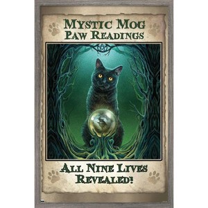 Trends International Lisa Parker - Mystic Mog Framed Wall Poster Prints - 1 of 4