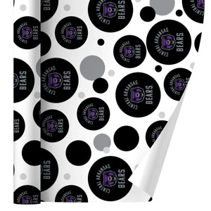 University of Central Arkansas Bears Premium Gift Wrap Wrapping Paper Roll 30x72 - 1 of 4