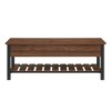 48" Open Top Storage Bench with Shoe Shelf - Saracina Home - image 3 of 4