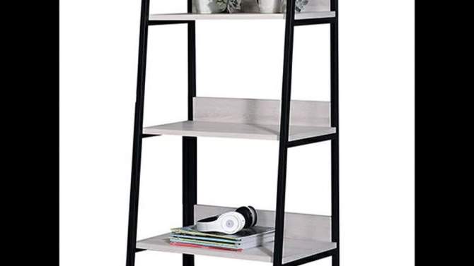 67&#34; Wendral Bookshelf Natural/Black - Acme Furniture, 2 of 5, play video