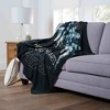 Warner Bros. Harry Potter Hogwarts This Christmas Silk Touch Throw Blanket 50x60 Inches - 2 of 4