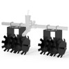 Disc Harrow Implements ATV Food Plot Impact Implements ATV/UTV Disc Harrow Plow Scraper Blade for Improving Soil Quality and Crop Yield - 3 of 4