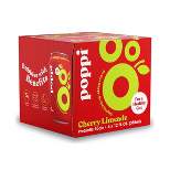 Poppi Cherry Limeade Prebiotic Beverage - 4pk/12 fl oz Cans