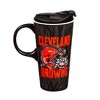 Cleveland Browns, Travel Latte, Justin Patten Logo - 2 of 2