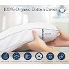 Delara Organic Extra Plush Mattress Pad, Cooling Quilted, Recycled Down Alternative, 20" Deep Pocket, Breathable & Noiseless - 4 of 4