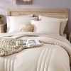 BAGOKIE 7 Pieces Bed in a Bag Comforter Set for All Season - 2 of 4