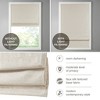 Vynxaria 35"Wx64"L Printed Faux Silk Room Darkening Cordless Roman Shade,Ivory(Only 1 PC) - 2 of 4