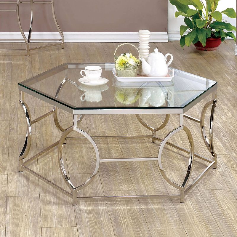 Elise Coffee Table Chrome - HOMES: Inside + Out, 4 of 8