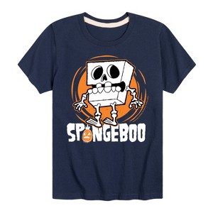 Boys' - SpongeBob SquarePants - Spongeboo Short Sleeve Graphic T-Shirt - 1 of 4
