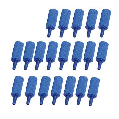 Unique Bargains Fish Tank Pump Bubble Air Stones 25x12mm 20 PCS