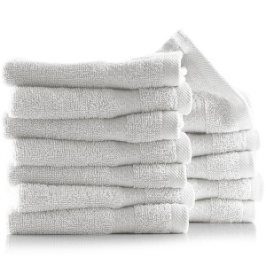 Hearth & Harbor 100% Cotton Towel Sets for Body and Face - 1 of 4