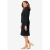 Jessica London Women's Plus Size 2-Piece Stretch Crepe Single-Breasted Jacket Dress - 4 of 4