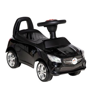 TopComfy Baby Walkers Kids Ride On Push Car, Foot to Floor Walking Sliding Toy Car for Toddler, Storage, Fashionable, Black, 25"*11"*8" - 1 of 4