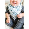 Loulou Lollipop 2pk Muslin Bandana Bib Set - Adventure Begings - 4 of 4