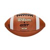 Wilson GST Speed Skin Official Football - Brown: Composite Synthetic Leather Ball - 3 of 4