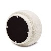 Sapphtopaz Modern 15" Mushroom Ottoman with Boucle Upholstered, Round Footstool, Small Ottoman, Shoe Bench for Living Room, Entryway - 4 of 4
