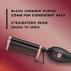Gold N Hot Pressing and Styling Heated Straightening Brush - 2 of 4