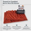 COCOON - Premium - Travel Blanket -  Merino Wool / Silk - 2 of 3