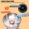 VEVOR Electric Cotton Candy Machine, 1000W Candy Floss Maker, Commercial Cotton Candy Machine with Stainless Steel Bowl, Sugar Scoop, and Drawer - 2 of 4