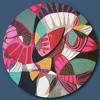 Courtside Market Global Wonders Photography Collection, Colorful Leaves II Statement Piece Wood Décor - 3 of 4