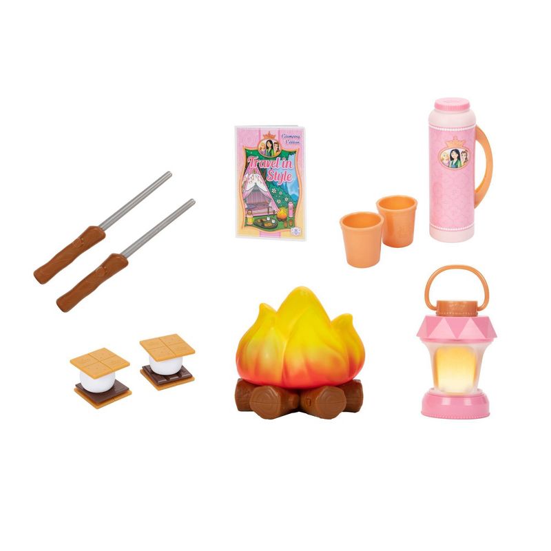 Disney Princess Style Collection S&#39;mores in Style Glamping Tent, 3 of 12