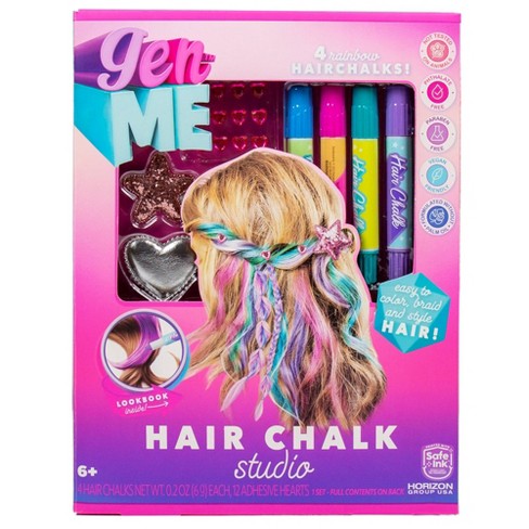 Kids Hair Chalk - JUMBO HAIR CHALK PENS - RAINBOW - Washable Hair Colo –  Malabar Hat Company