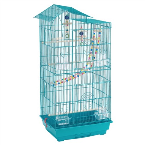 Parrot with outlet cage for sale