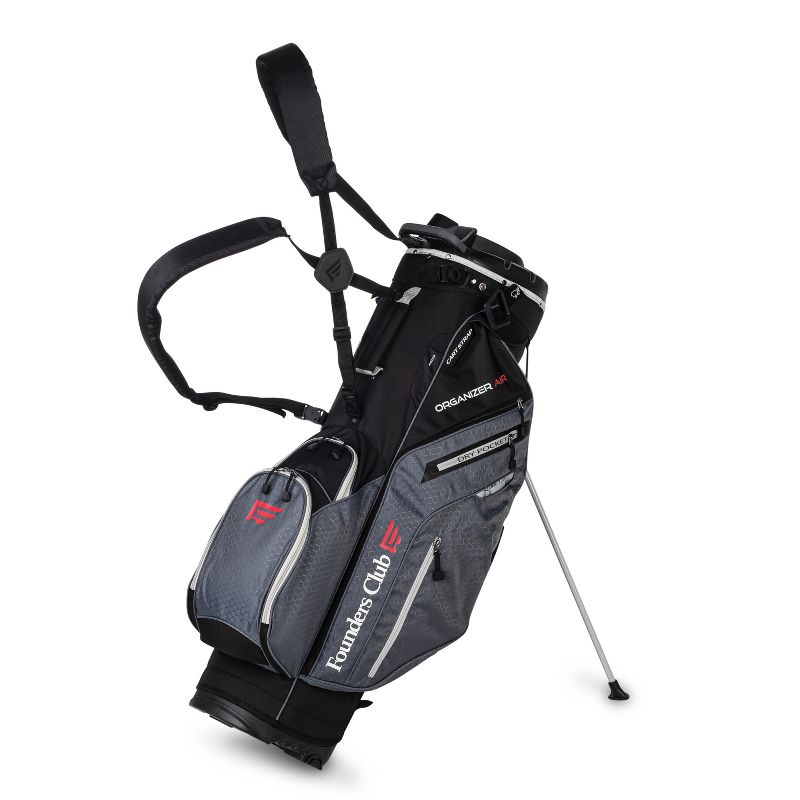 Founders Club Organizer Men's Golf Stand Bag with 14 Way Organizer Divider Top with Full Length Dividers, 1 of 4