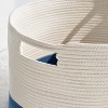 Cotton Round Laundry and Storage Basket 19.7*19.7* 13 - 4 of 4