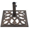 VidaXL Umbrella Base Bronze 26.5 lbs 19.3 in. Cast Iron - 4 of 4