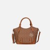 MKF Collection Fula Signature Crossbody Satchel – Vegan Leather Handbag by Mia K - 2 of 4