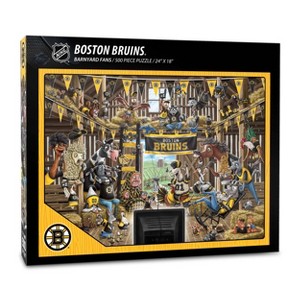 NHL Boston Bruins Barnyard Fans 500pc Puzzle - 1 of 3