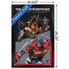 Trends International Transformers: Rise of the Beasts - Optimus Prime vs. Scourge Framed Wall Poster Prints - 3 of 4