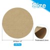 Unique Bargains DIY Craft Projects Classroom Thick Circle Card Stock 36 Pcs - 2 of 4