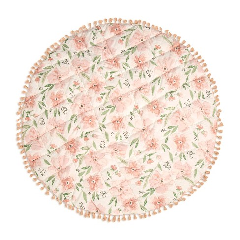 Floral baby store play mat