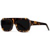 WMP Eyewear Womens Chunky Oversized One-Bridge Aviator Sunglasses - 2 of 4