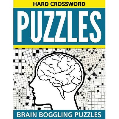 Hard Crossword Puzzles - by  Speedy Publishing LLC (Paperback)