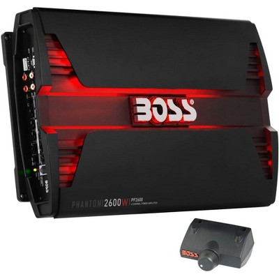 Boss Audio PF2600 2600W 4 Channel Car Audio Amplifier Power LED Amp+Remote
