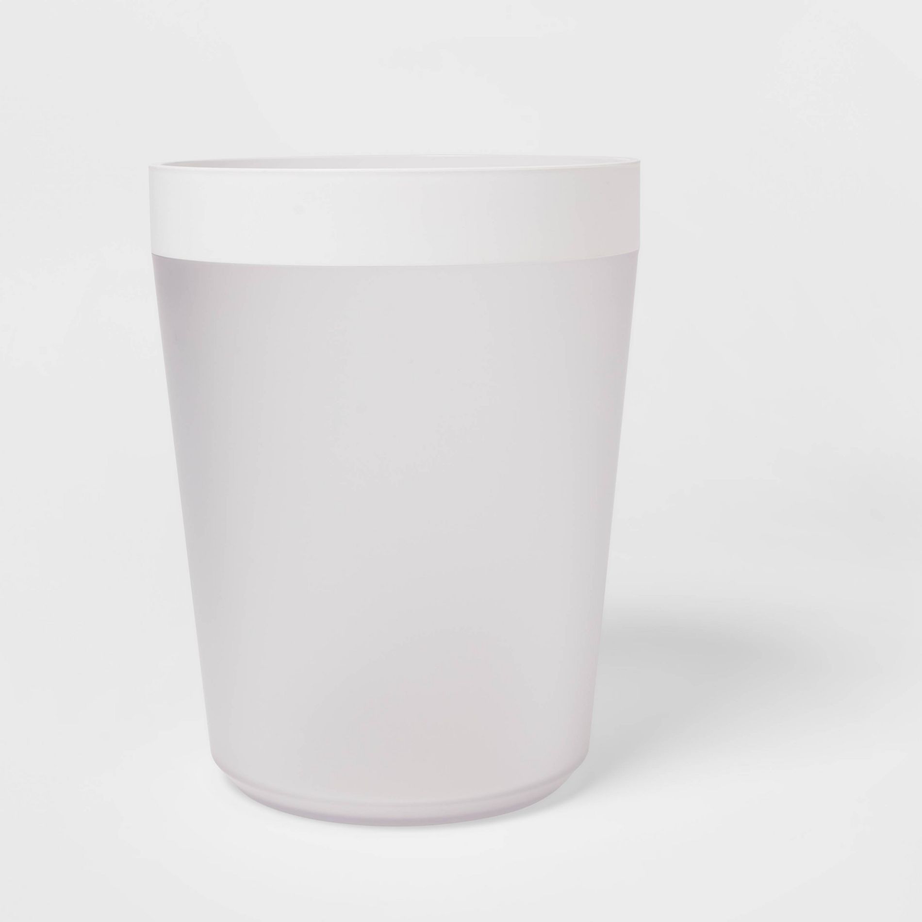 Wastebasket Frosted - Room Essentials™
