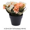 Unique Bargains Artificial Plants Autumn Cherry Blossoms Plastic 4.33"x4.33"x7.87" 1 Pcs - 3 of 4