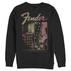 Men's Fender Sunburst Stratocaster Sweatshirt - 1 of 4