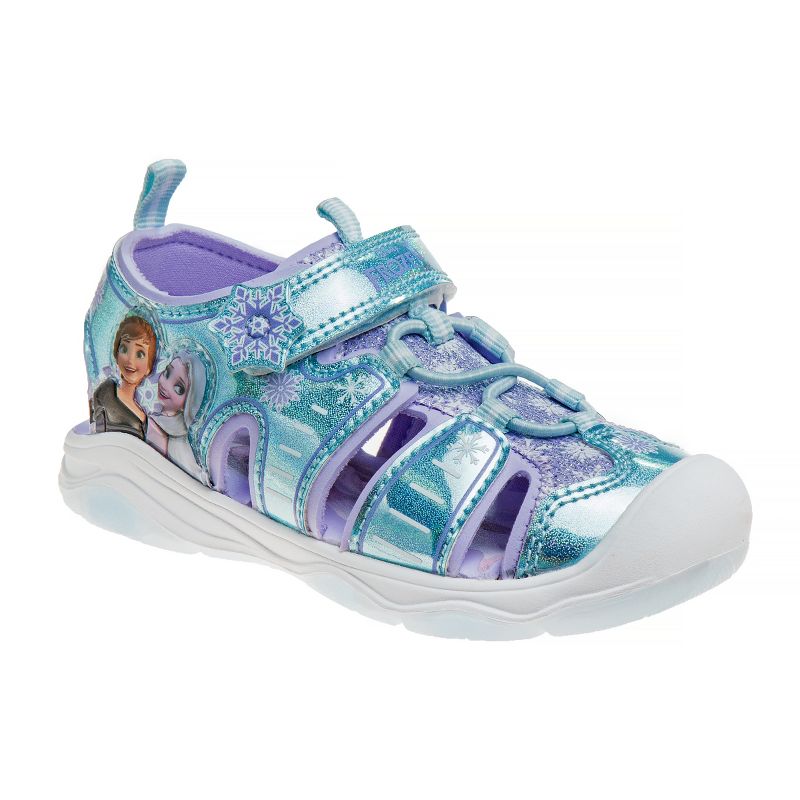 Disney Frozen Girls Closed Toe Sport Sandals. (Toddler/Little Kids), 1 of 9