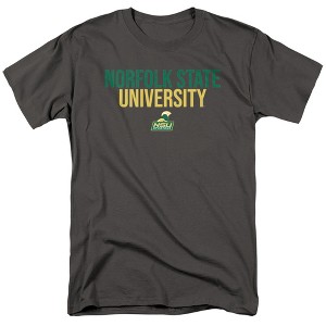 Men's Norfolk State University Official Stacked T-Shirt - 1 of 4